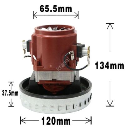 Лот: 20295139. Фото: 1. Мотор пылесоса 1300W 220V KCL22-13... Запчасти, комплектующие для пылесосов, утюгов