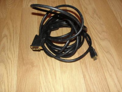 Лот: 3471703. Фото: 1. Кабель DVI - HDMI 5 метров. Шлейфы, кабели, переходники