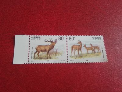 Лот: 20744252. Фото: 1. 1999 г, # 502 -503, фауна, олени... Марки