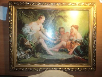 Лот: 10571413. Фото: 1. Копия Картины Диана после охоты... Картины, гравюры