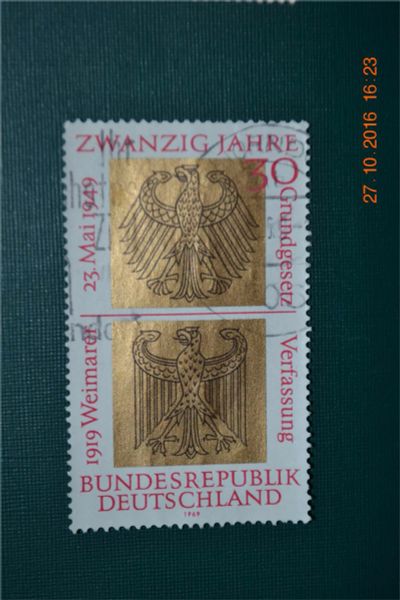 Лот: 8442420. Фото: 1. Марка Германии для коллекции 182... Марки
