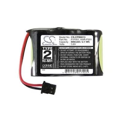 Лот: 22978633. Фото: 1. АКБ 2/3AA*3 600mAh Ni-Mh Panasonic... Батарейки, аккумуляторы, элементы питания