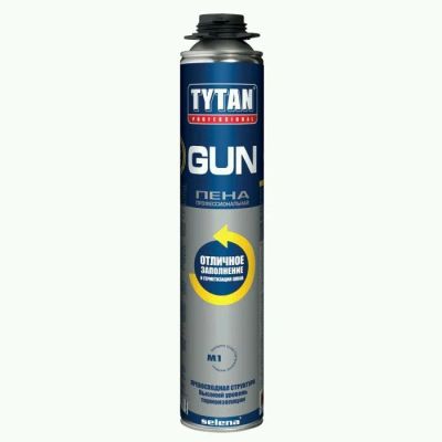 Лот: 9779373. Фото: 1. Пена монтажная titan professional... Клеи, герметики, пена монтажная, клейкие ленты