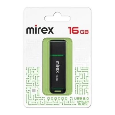 Лот: 25794924. Фото: 1. Флешка MIREX 16GB USB 2.0 SPACER... USB-флеш карты