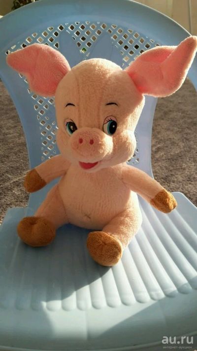 Лот: 8399950. Фото: 1. Свинка говорящая)). Мягкие
