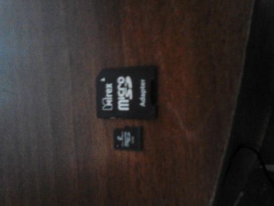 Лот: 5523536. Фото: 1. microSD и адаптер. Карты памяти