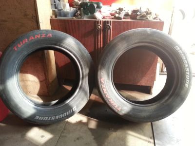 Лот: 5902382. Фото: 1. Лето Bridgestone turanza 205 60... Шины