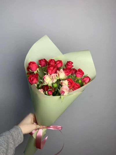 Лот: 25791429. Фото: 1. 4. Букет- комплимент быстрые торги... Свежие цветы
