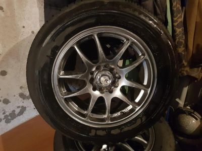 Лот: 10661904. Фото: 1. Bridgestone 195/65 R15 на литье... Шины на дисках