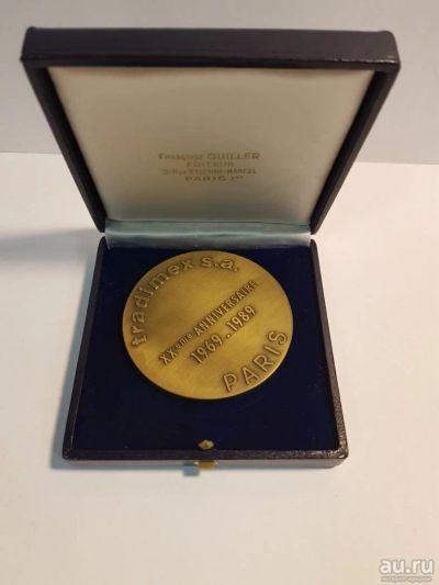 Лот: 9220786. Фото: 1. Франция Медаль 1989 Париж XX-... Юбилейные