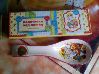 Лот: 5996030. Фото: 1. подставка под ложку "Овечка". Другое (посуда, кухонная утварь)