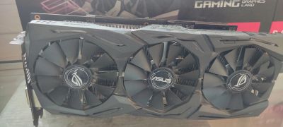 Лот: 17794690. Фото: 1. Видеокарта Asus rog strix rx 580... Видеокарты