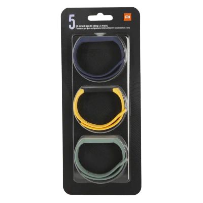 Лот: 22025539. Фото: 1. Ремешок Xiaomi Mi Band 5 синий... Смарт-часы, фитнес-браслеты, аксессуары