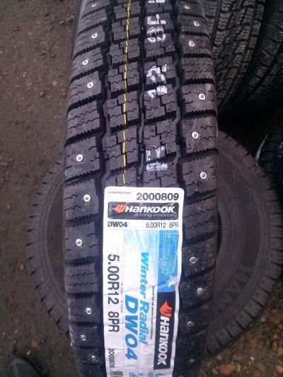 Лот: 16957213. Фото: 1. 145 80r12C (5.00r12С) Hankook... Шины