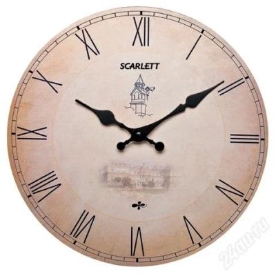 Лот: 2572562. Фото: 1. Часы настенные Scarlett SC-25P... Часы настенные, настольные