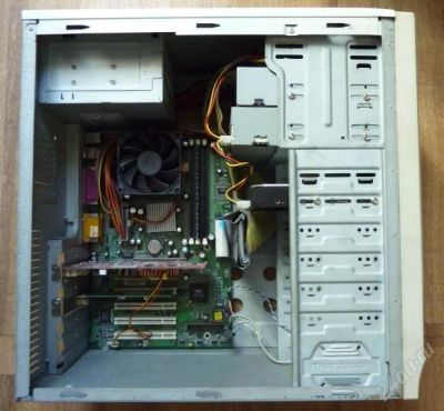 Лот: 894383. Фото: 1. Компьютер Athlon XP 1700+/ddr... Компьютеры в сборе