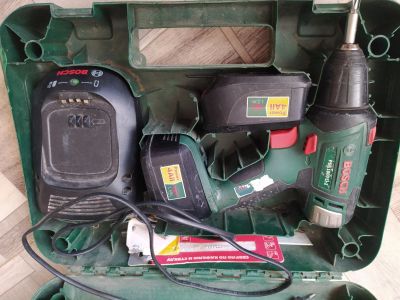 Лот: 16228412. Фото: 1. Дрель-шуруповерт BOSCH PSR 1800... Электроинструмент