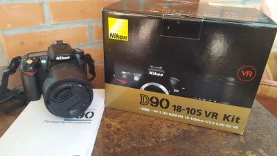 Лот: 7579146. Фото: 1. Nikon D90. Цифровые зеркальные