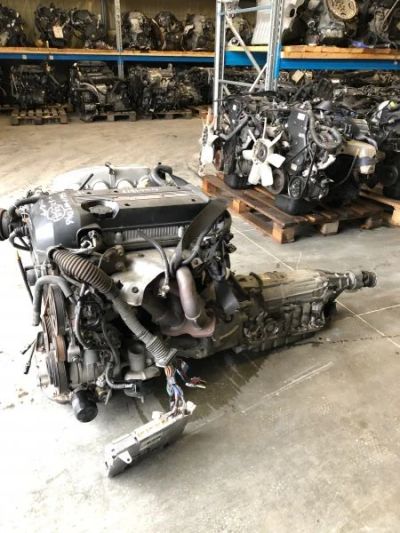 Лот: 10994995. Фото: 1. Двигатель Toyota Altezza SXE10... Двигатель и элементы двигателя