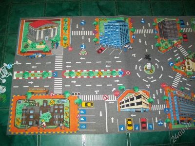 Лот: 1352066. Фото: 1. напольная игра - город - подарок... Другое (игрушки)