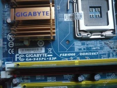Лот: 812540. Фото: 1. Socket 775 GA-945PL-S3P. Материнские платы