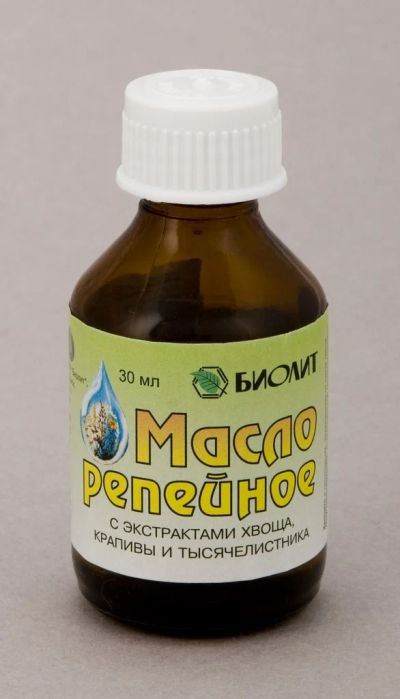 Лот: 7014774. Фото: 1. Масло репейное с экстрактами хвоща... Уход за волосами 