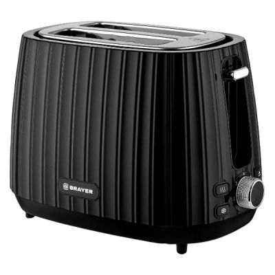 Лот: 24466434. Фото: 1. Тостер Brayer BR2104 Black. Кухонная