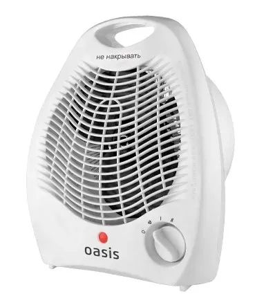 Лот: 25514335. Фото: 1. Тепловентилятор Oasis SD-20R White... Обогреватели бытовые