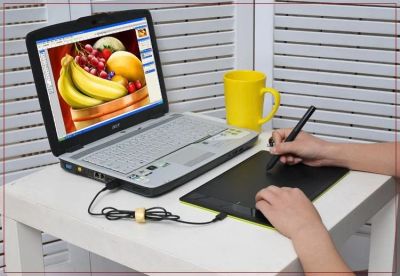 Лот: 9966211. Фото: 1. Графический планшет Wacom One... Другое (компьютеры, оргтехника, канцтовары)