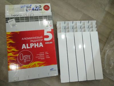 Лот: 12774456. Фото: 1. Радиатор отопления Ogint Alpha... Радиаторы отопления, полотенцесушители