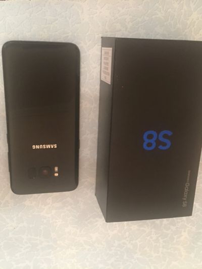 Лот: 16152540. Фото: 1. Samsung galaxy S8 64gb black. Смартфоны