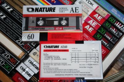 Лот: 5918274. Фото: 1. Аудио кассета Nature AE60. 1988... Другое (аудиотехника)