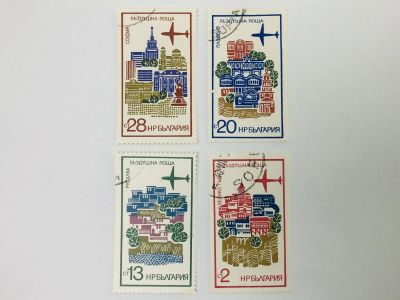 Лот: 23314153. Фото: 1. Городские пейзажи. Велико-Тырново... Марки