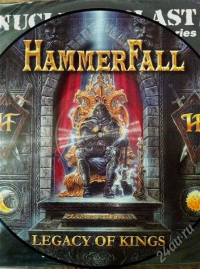 Лот: 2000880. Фото: 1. HammerFall "Legacy Of Kings" Picture... Аудиозаписи