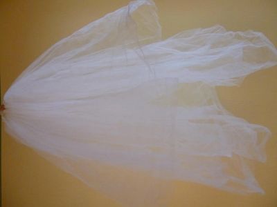 Лот: 6058575. Фото: 1. Фата белая. Фаты, вуали, шляпки