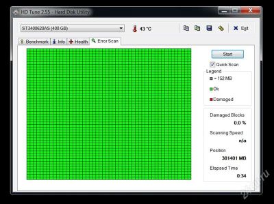 Лот: 1765691. Фото: 1. HDD 400 Gb SATA-II 300 Seagate... Жёсткие диски (HDD)
