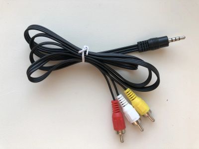 Лот: 25404721. Фото: 1. Переходник MiniJack 3.5 - 3 x... Шнуры, кабели, разъёмы