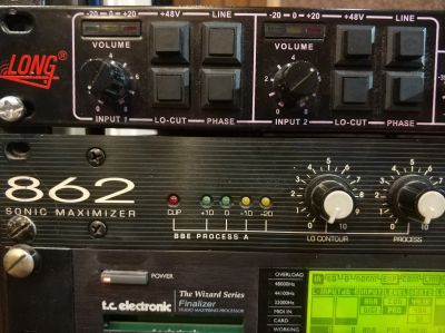 Лот: 17106423. Фото: 1. BBE Sonic Maximizer 862. Микшеры, предусилители, микрофонные эффекты