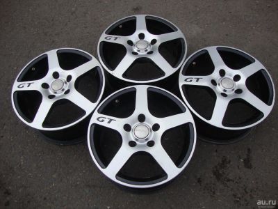 Лот: 9222983. Фото: 1. Комплект Литых дисков "GT" 5х114... Диски