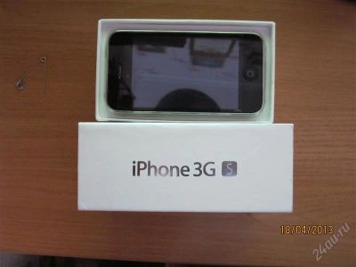 Лот: 2720895. Фото: 1. iphone 3gs 32g (белый . обмен). Смартфоны