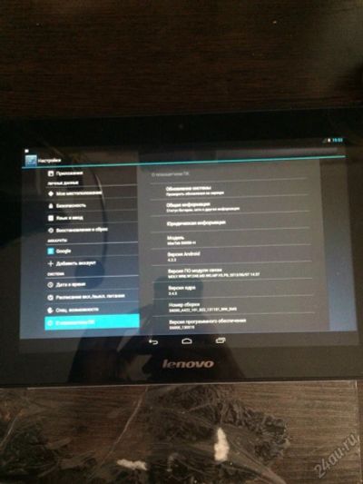 Лот: 5920446. Фото: 1. Lenovo IdeaTab S6000 16Gb 3G... Планшеты