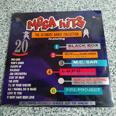 Лот: 21089924. Фото: 1. LP ● MEGA Hits ● 20 Tracks Mixed... Аудиозаписи