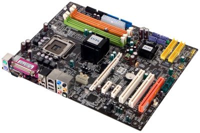 Лот: 8893531. Фото: 1. Материнская плата MSI 945P Platinum... Материнские платы