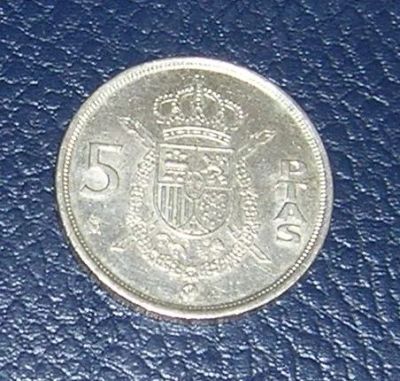 Лот: 4449450. Фото: 1. испания 5 птас. Европа