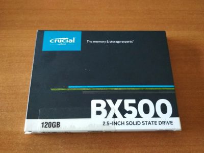 Лот: 14923221. Фото: 1. С рубля! Ssd crucial 120gb bx500. SSD-накопители
