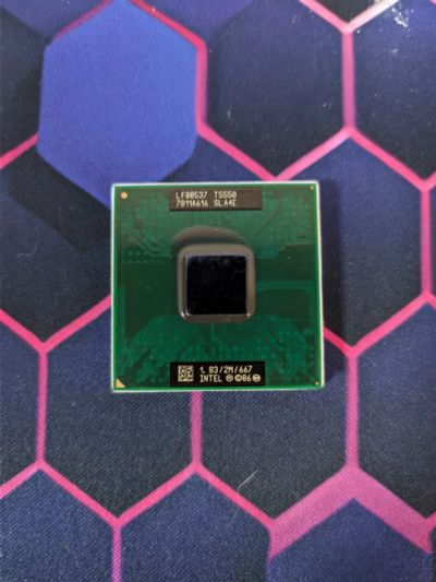 Лот: 25038266. Фото: 1. Процессор Intel Core 2 Duo T5550... Процессоры
