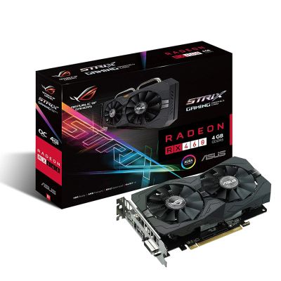 Лот: 12522239. Фото: 1. Видеокарта Asus AMD Radeon RX... Видеокарты