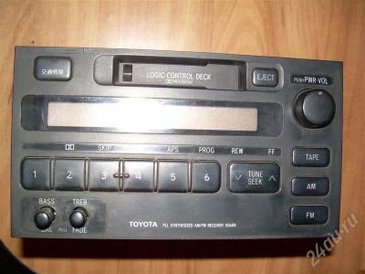 Лот: 211415. Фото: 1. автомагнитола 2 din с Toyota chaser... Автомагнитолы