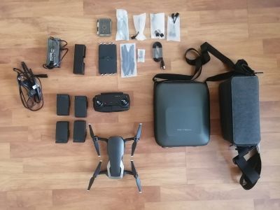 Лот: 16364142. Фото: 1. Дрон DJI Mavic AIR + 4 батареи... Квадрокоптеры