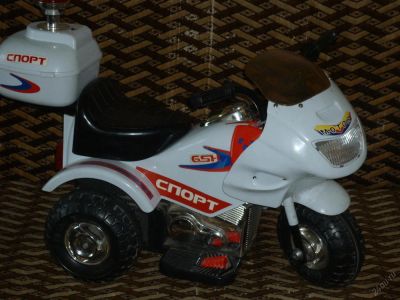 Лот: 5702346. Фото: 1. детский мотоцикл. Детские электромобили